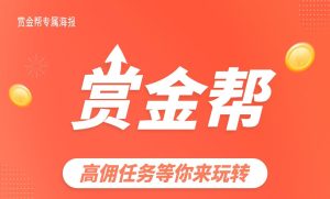 赏金帮:随时随地可接単,全天高收任务等你来-首码项目网