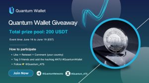 Quantum:海外项目,0成本绑定邀请码领取3000美刀,质押月收30%-首码项目网