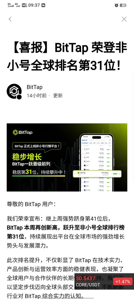 非小号排名